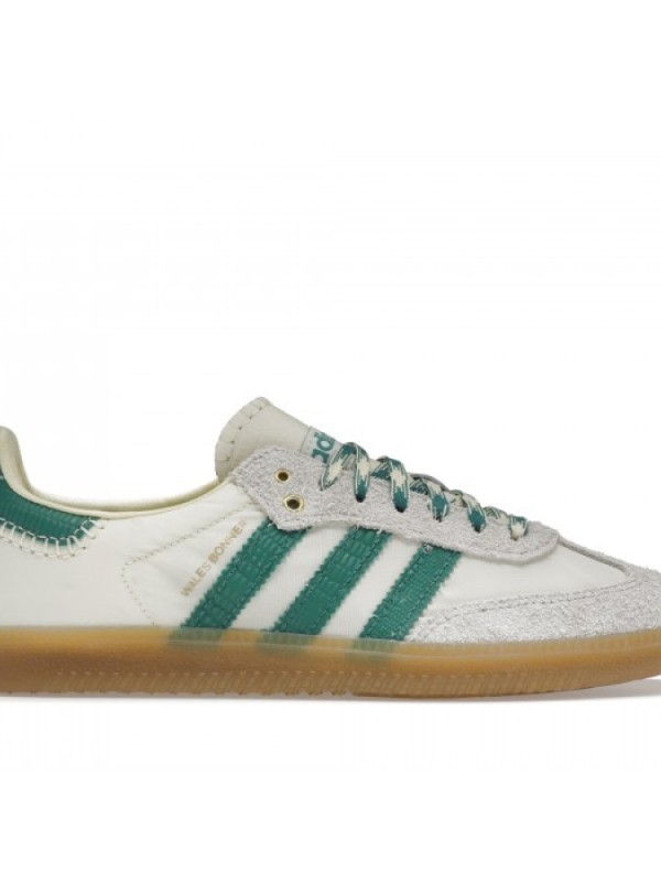 Adidas X Wales Bonner SAMBA Cream White Bold Green