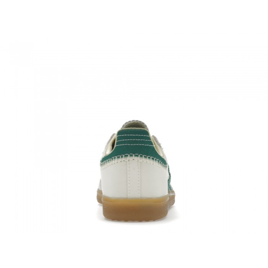 Adidas X Wales Bonner SAMBA Cream White Bold Green