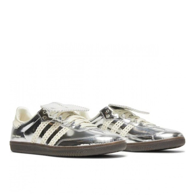 Adidas X Wales Bonner SAMBA Silver