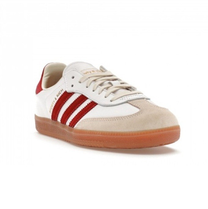 Adidas Originals Samba OG Sporty Rich White Core Burgundy
