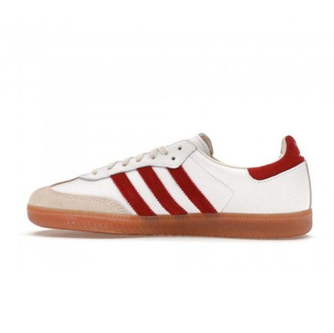 Adidas Originals Samba OG Sporty Rich White Core Burgundy
