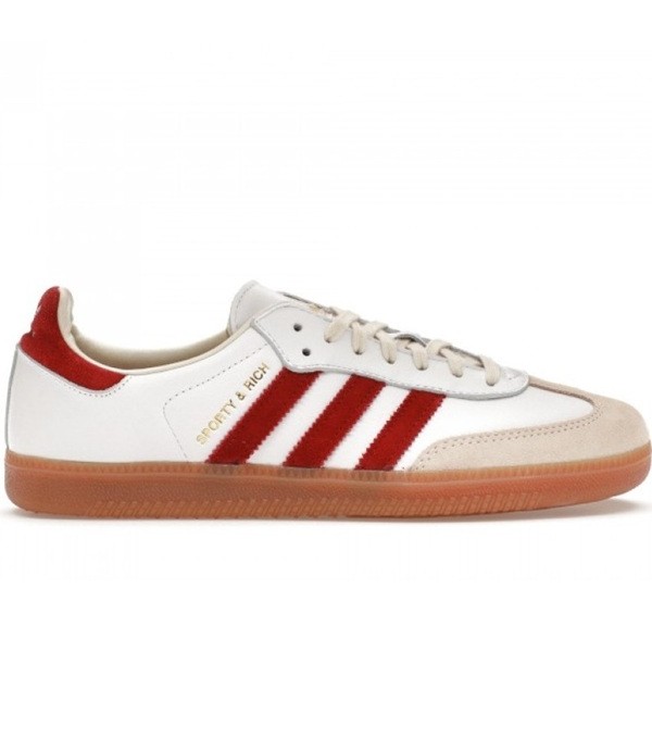 Adidas Originals Samba OG Sporty Rich White Core Burgundy