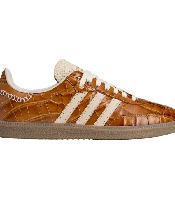 Adidas Originals Samba x Wales Bonner Croc Night Brown