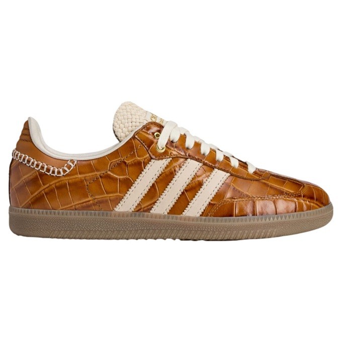 Adidas Originals Samba x Wales Bonner Croc Night Brown