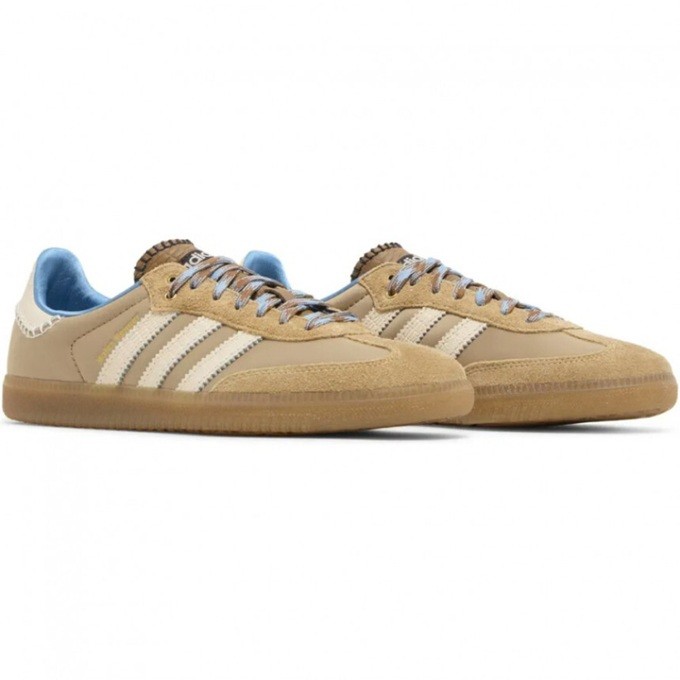Adidas Originals Samba x Wales Bonner Nylon Desert White