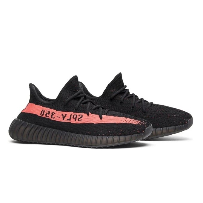 Adidas Yeezy Boost Sply 350 V2 Black/Solar Red