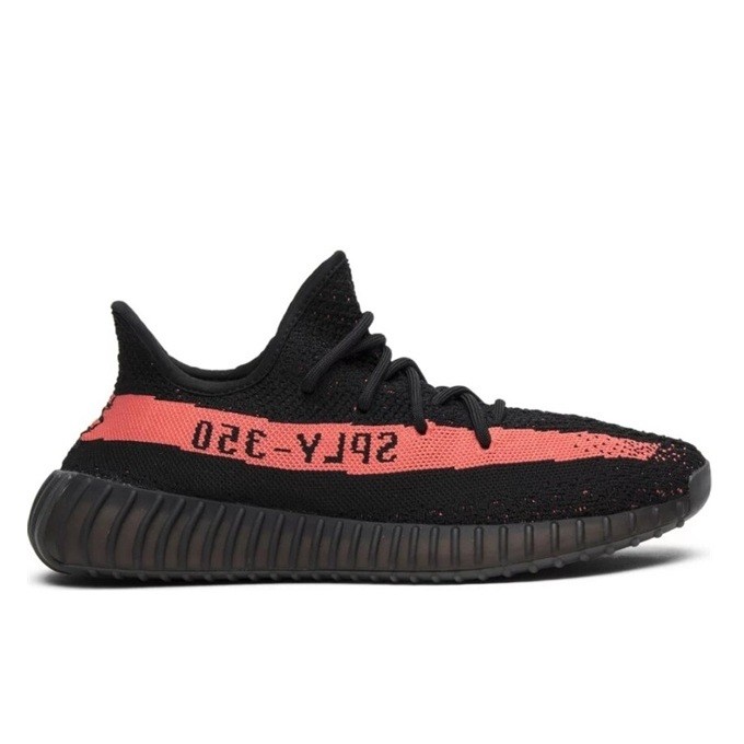 Adidas Yeezy Boost Sply 350 V2 Black/Solar Red